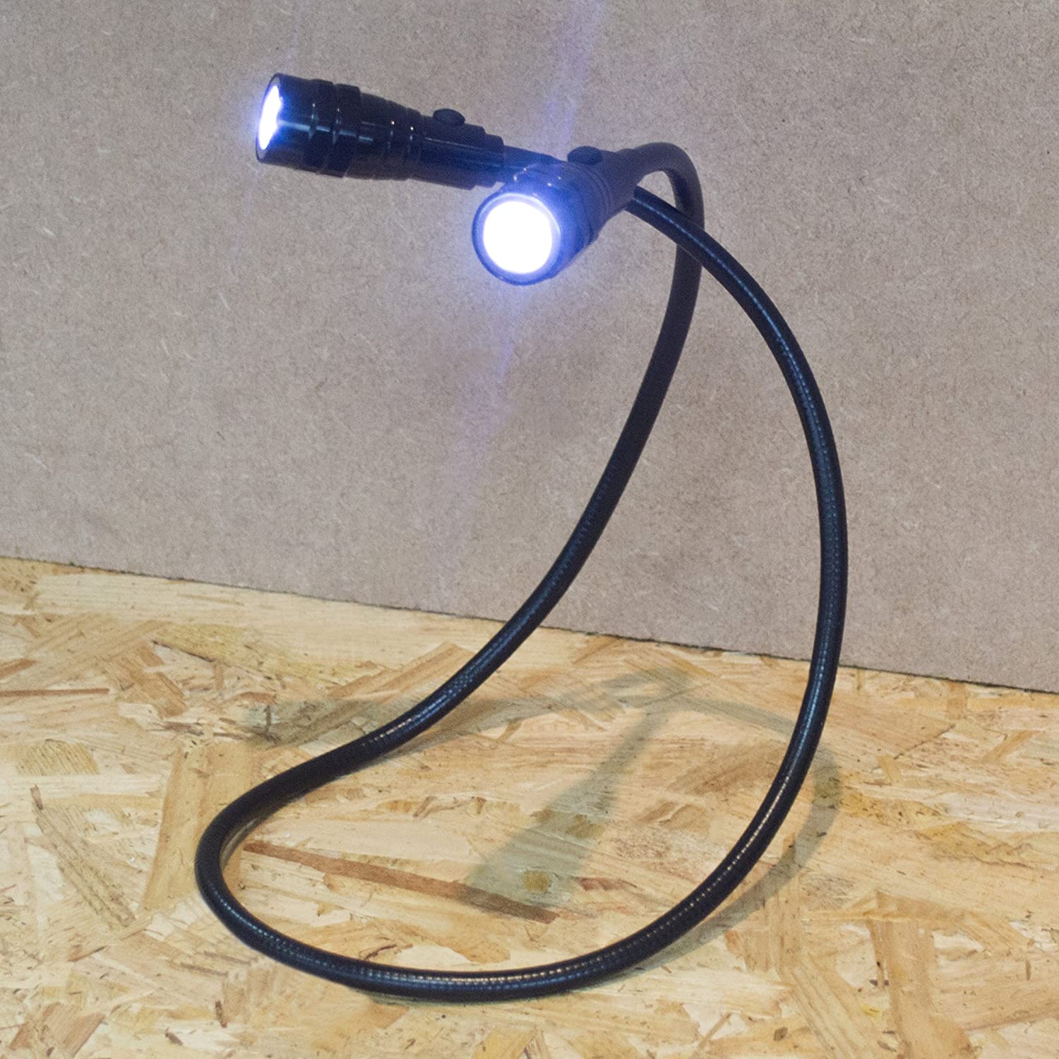 Am-Tech S8190 Twin LED Flexi Worklight, Multi-Colour - Image 4
