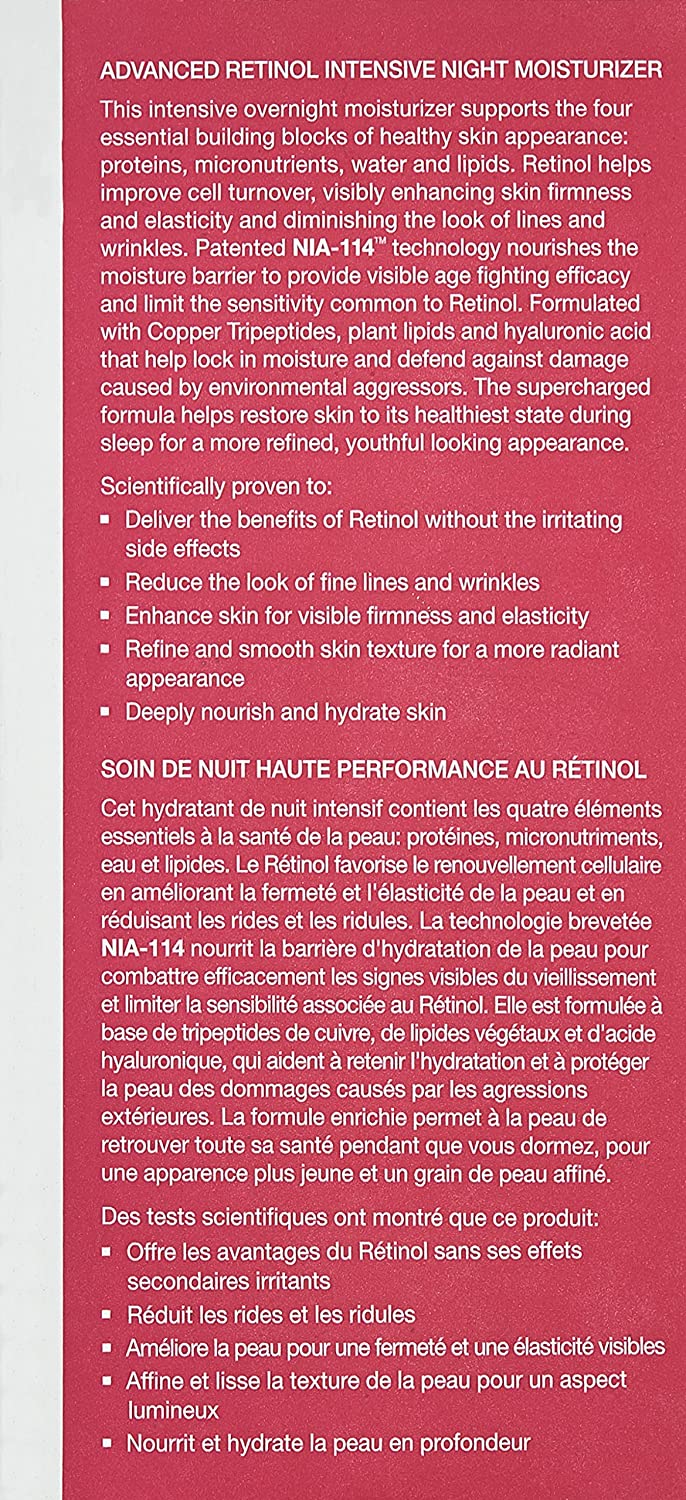 StriVectin Advanced Retinol Intensive Night Moisturizer (1.7 Oz, 50ml), White, 50 ml (Pack of 1) - Image 3