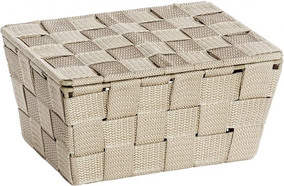 Wenko Adria 22198100 Storage Basket Plastic 19 x 10 x 14cm beige - Image 2