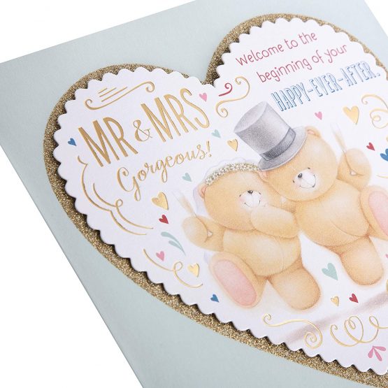 Forever Friends Wedding Congratulations Card from Hallmark - Large Letter Size - Image 3