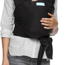 MOBY Classic Baby Wrap Carrier for Newborn to Toddler up to 33lbs, Baby Sling from Birth, One Size Fits All, Breathable Stretchy made from 100% Cotton, Unisex