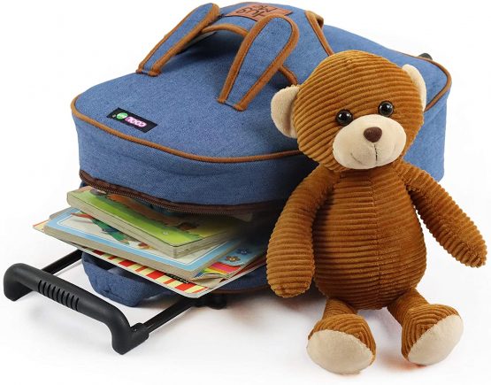 stuffed animal backpack clip toy