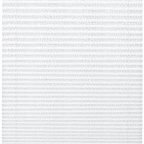 GARDINIA Pleated Blind for Clamping, Opaque Folding Blind, Mounting Kit Included, EASYFIX Pleated Blind Devoré with Two Operating Rails, Dots Patterned, White, 50 x 130 cm (WxH)