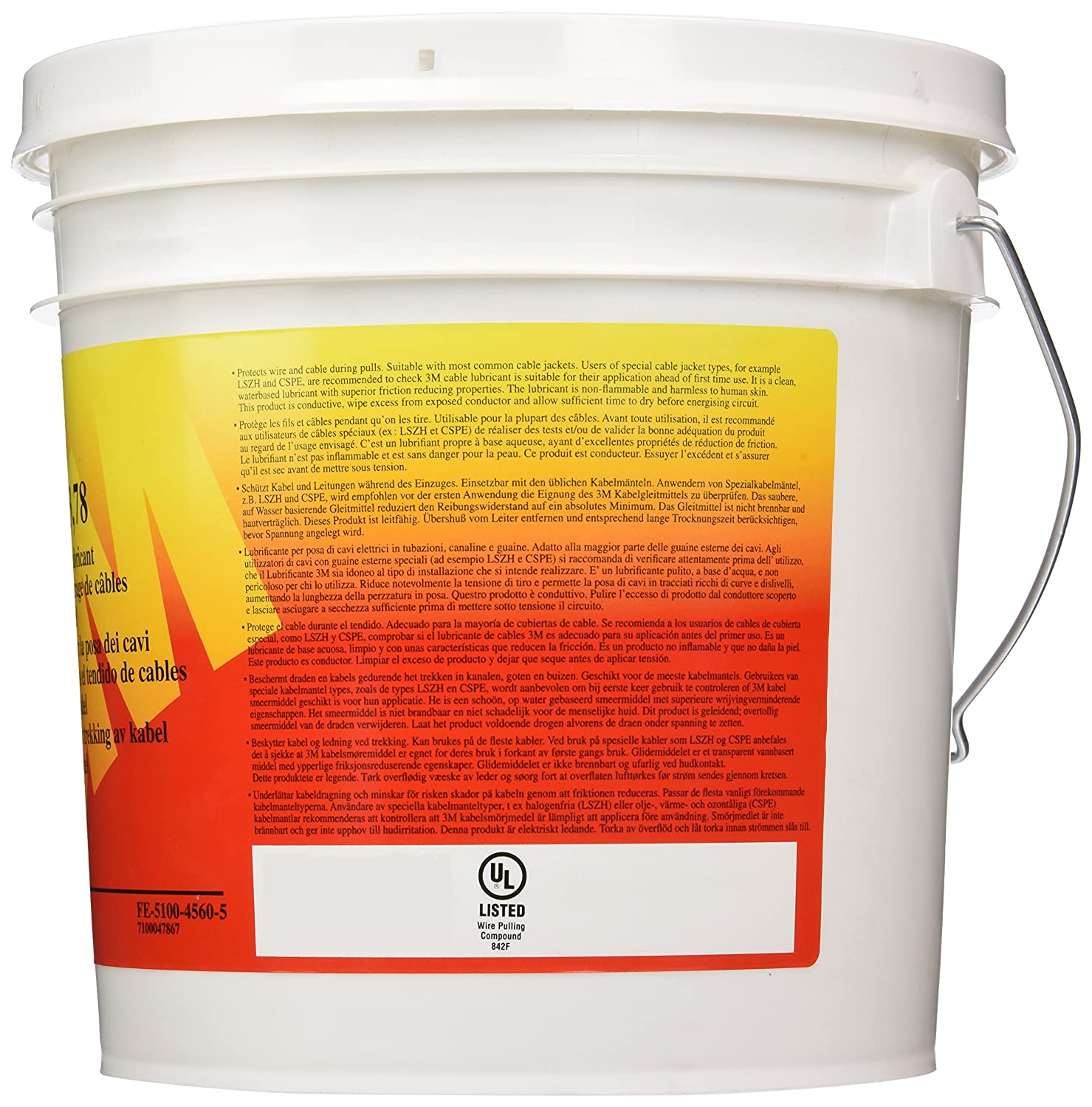 3M Wire Pulling Lubricant, LUB-I 3.78l, Pack of 1 - Image 2