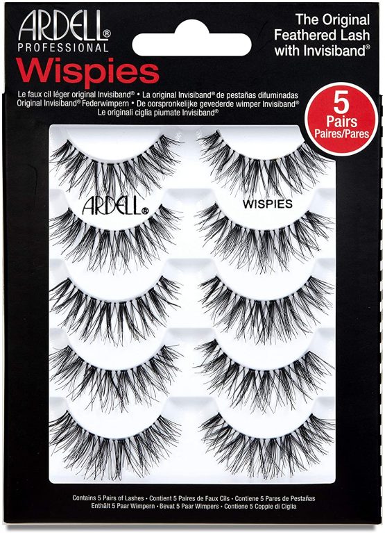 Ardell Lashes Wispies Multipack with Applicator, 5 Pairs