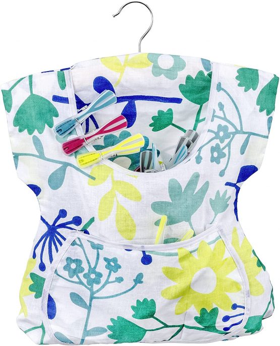 WENKO Clothes Dress-for Approx. 125 pegs, Cotton, Multicoloured, 1 x 33 x 45 cm - Image 2