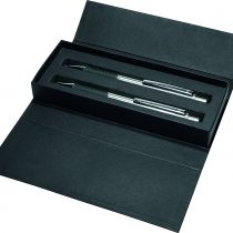 Senator S 066341003000 Writing Set Soft Star Steel Pencil and Ballpoint Pen – Blue