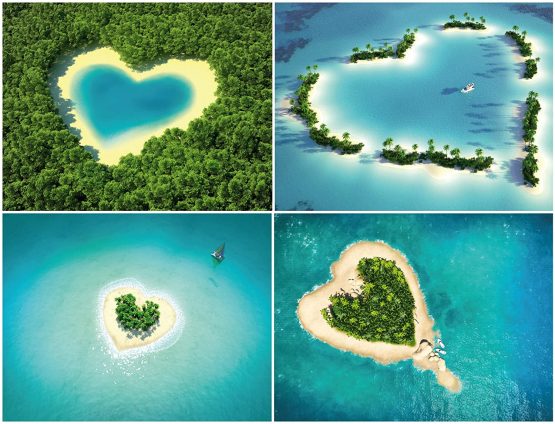 Pack of 24 "LOVE POSTCARDS" with 24 hearts, all different images, 5,8 x 4,1 inch (DIN A 6) by Edition Colibri - Image 4