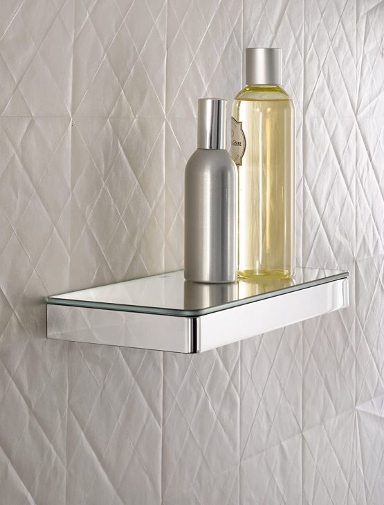 AXOR 42838000 Universal Accessories Shelf 30 cm, Chrome - Image 2