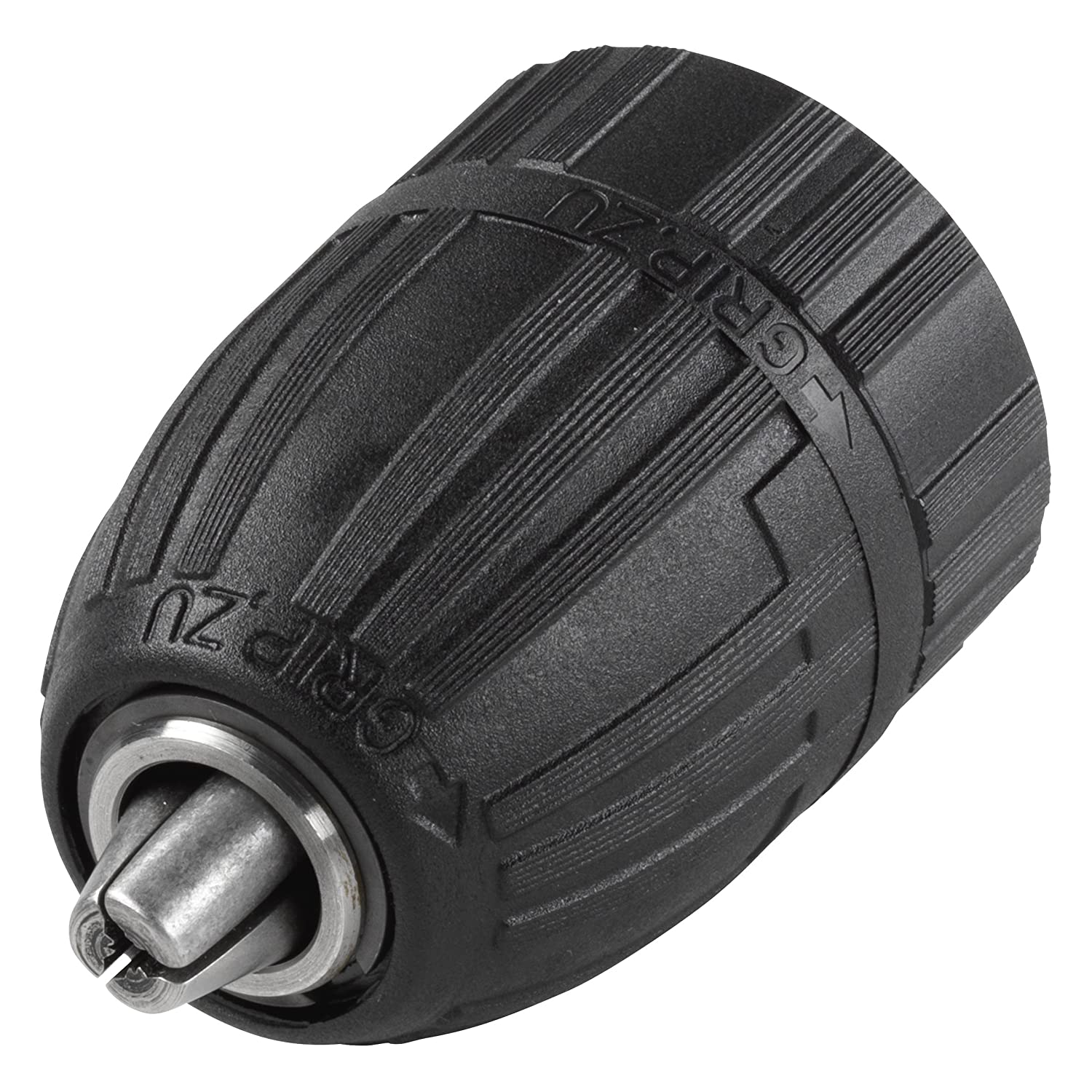 wolfcraft Quick-Release Chuck "Economy line" I 2642000, Schwarz