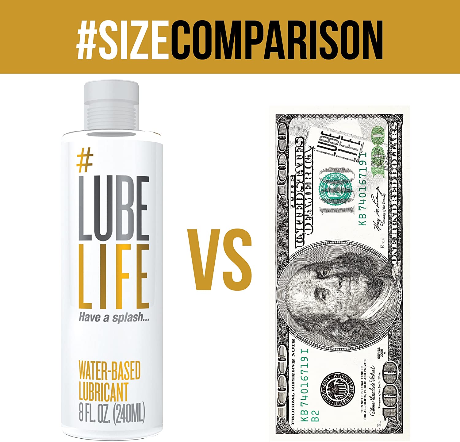#LubeLife Water Based Personal Lubricant, 8 Ounce Sex Lube for Men, Women and Couples (Free of Parabens, Glycerin, Silicone and Oil) - Image 3