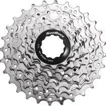 SunRace CSR86 8-Speed Nickel Plated Cassette
