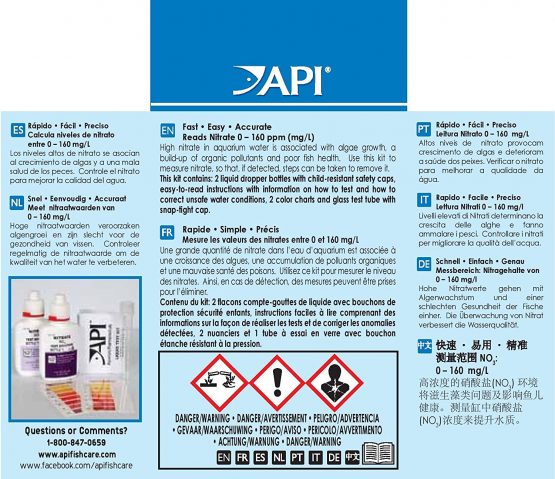 API NITRATE 90-Test Freshwater and Saltwater Aquarium Water Test Kit - Image 3