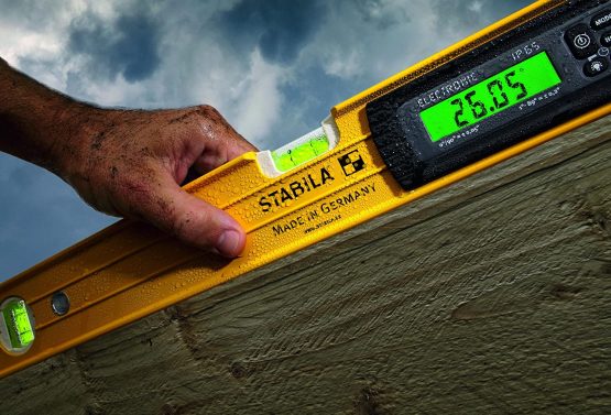 Stabila 17671 STB1962E80 Electronic Levels, Yellow/Black - Image 2