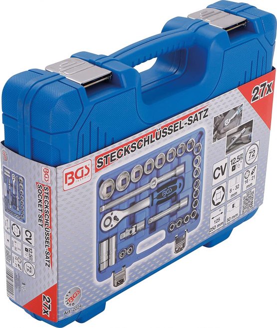BGS 2224 | Socket Set | 12.5 mm (1/2") Drive | 8 - 32 mm | 27 pcs. - Image 2
