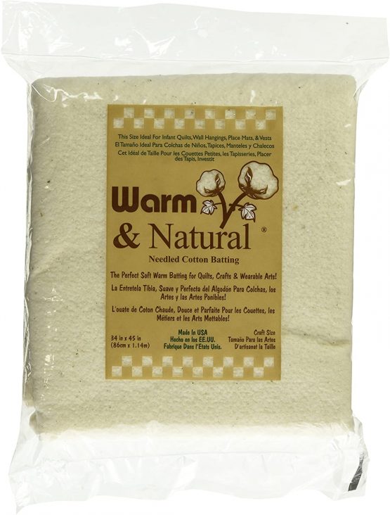 Warm Company Warm and Natural Cotton Batting, Multi-Colour, 30.48 x 24.13 x 5.08 cm - Image 3