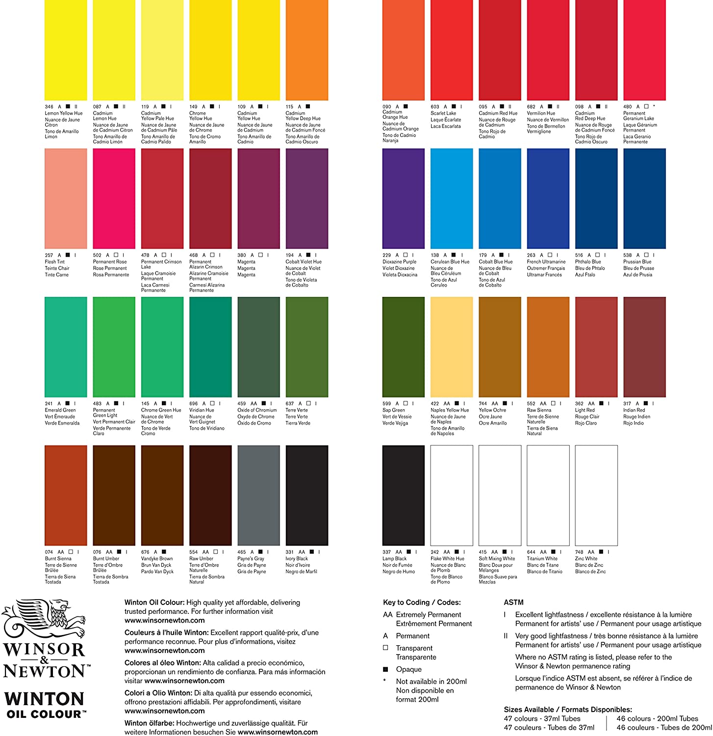 Winsor & Newton 37ml Winton Oil Colour Tube - Cadmium Red Hue,1414095, 36.97 ml (Pack of 1) - Image 3