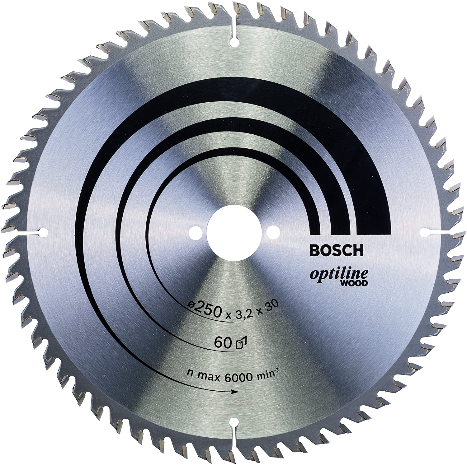 Bosch 1x PRO Wood Circular Saw Blade for Corded Hand-Held Circular Saws (for Softwood Hardwood, diameter mm