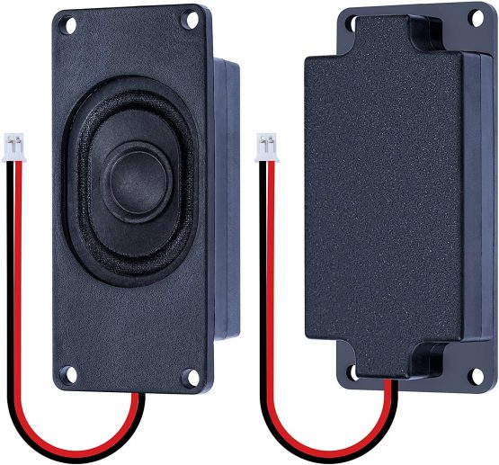 CQRobot Speaker 3 Watt 8 Ohm Compatible With Arduino Motherboard, JST-PH2.0 Interface. It is Ideal for a Variety of Small Electronic Projects.