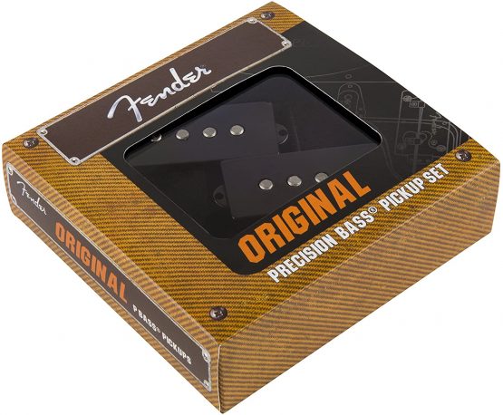 Fender 992046000 Original Vintage Design Precision Bass Pickups, Black