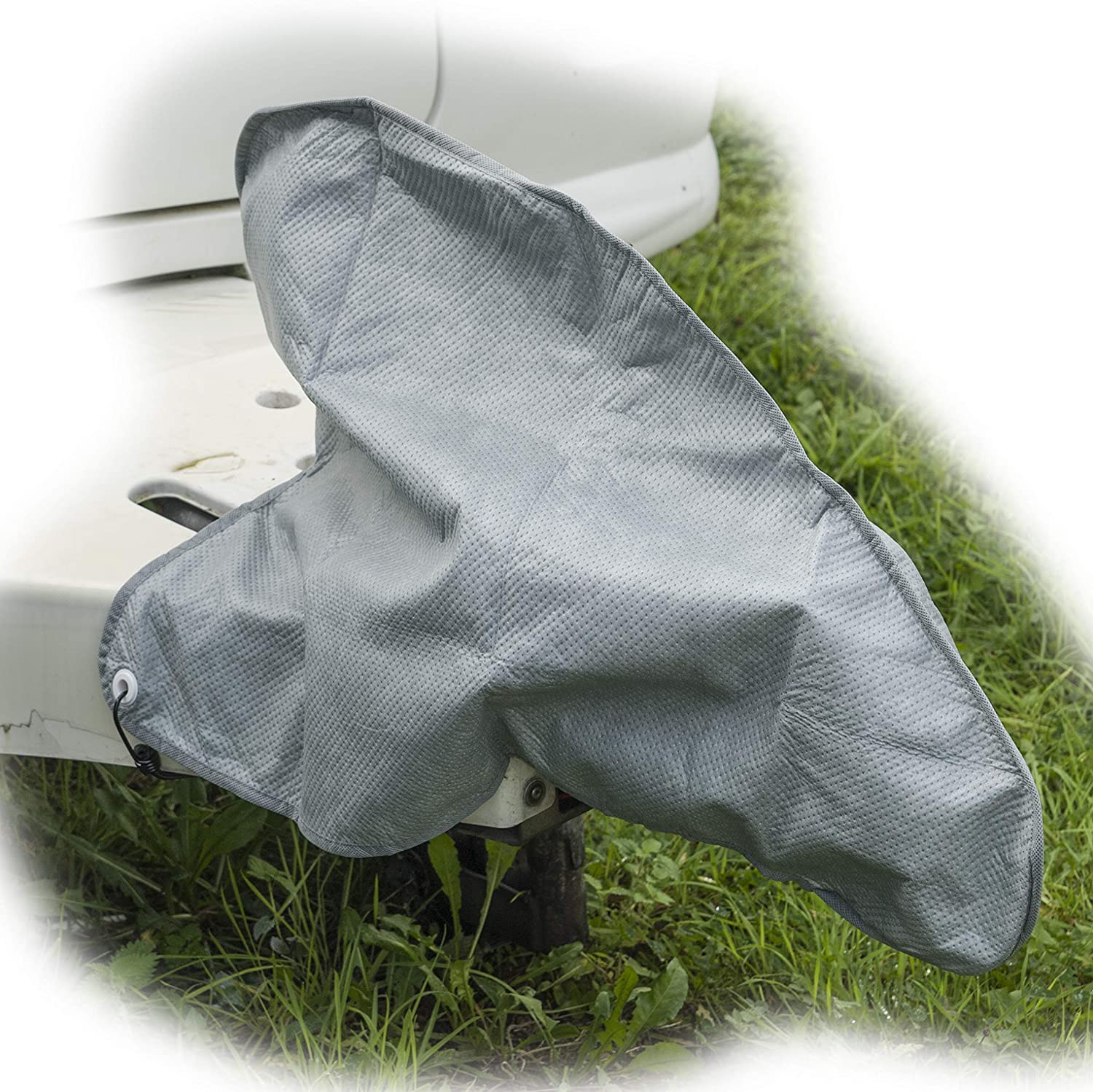 Caravan Hitch Cover Heavy-Duty Waterproof Universal Fit for Trailers & Horse Boxes 86x60cm (34x23") by Speedwellstar