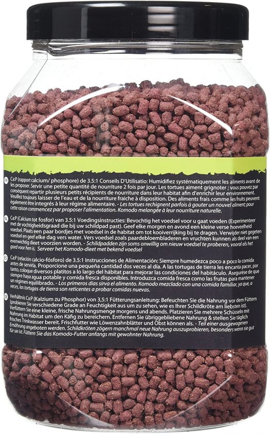 Komodo Complete Holistic Tortoise Diet, Dandelion 680 g tub - Image 3