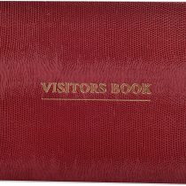 Arpan Deluxe Visitor Book for Business/Hotels/Guest Houses/Reception (Burgundy)