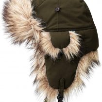 Fjallraven Unisex's Nordic Heater Hat, Dark Olive Green, M