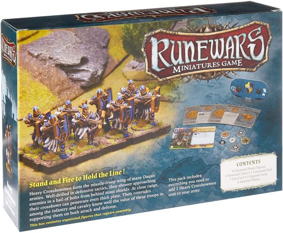 Fantasy Flight Games FFGRWM20 Heavy Crossbowmen Expansion Pack: Runewars Miniatures Game, Multicoloured - Image 2
