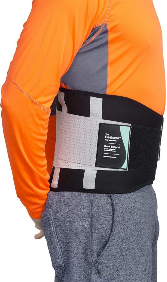 Back Support Brace, The Only Belt Certified by National Back Pain Association, Lower Lumbar Relief