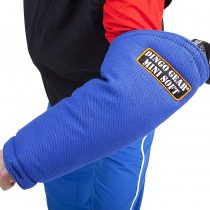 DINGO GEAR Soft Bite Sleeve with a Handle For Puppy Bite Training Handmade of French Material, Blue Mini Decoy Sleeve For Left And Right Hand S01962