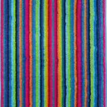 Cawö Life Style Striped Hand Towel Duschtuch 70x140 cm multicolor dunkel