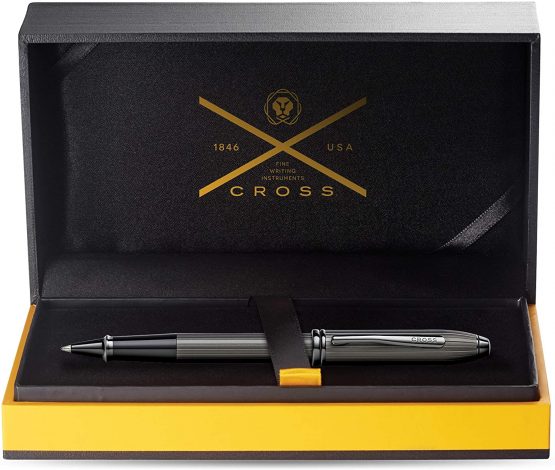 Cross Townsend Rollerball Pen (Limited Edition with Luxury Gift Box) Matt Black - Image 3