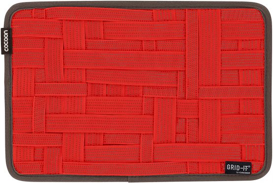 Cocoon Innovation GRID-IT! Organizer Medium 12 Inch x 8 Inch, Red - Image 2