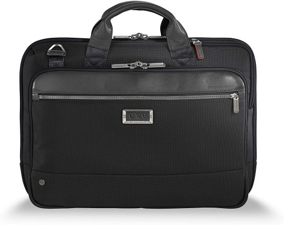 Briggs & Riley Unisex @Work Slim Brief Briefcase - Image 2