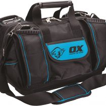 OX Tools OX P261645 Pro Super Open Mouth Tool Bag, Black/Blue
