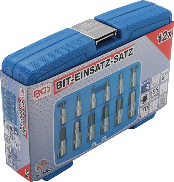 BGS 5052 | Bit Socket Set | 12.5 mm (1/2") Drive | internal Hexagon 5 - 22 mm | 12 pcs. - Image 3