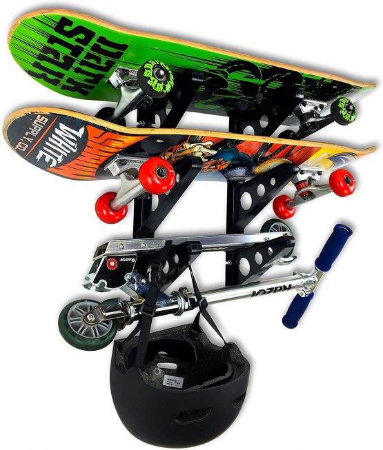 StoreYourBoard Skateboard Rack - 3 Boards