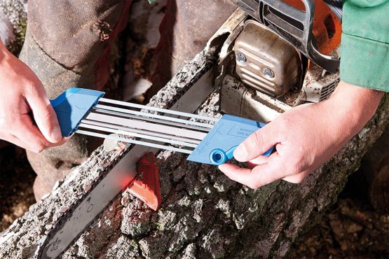 Pferd 11098040 Chain Saw Sharpener, Silver/Blue, 4 mm - Image 3