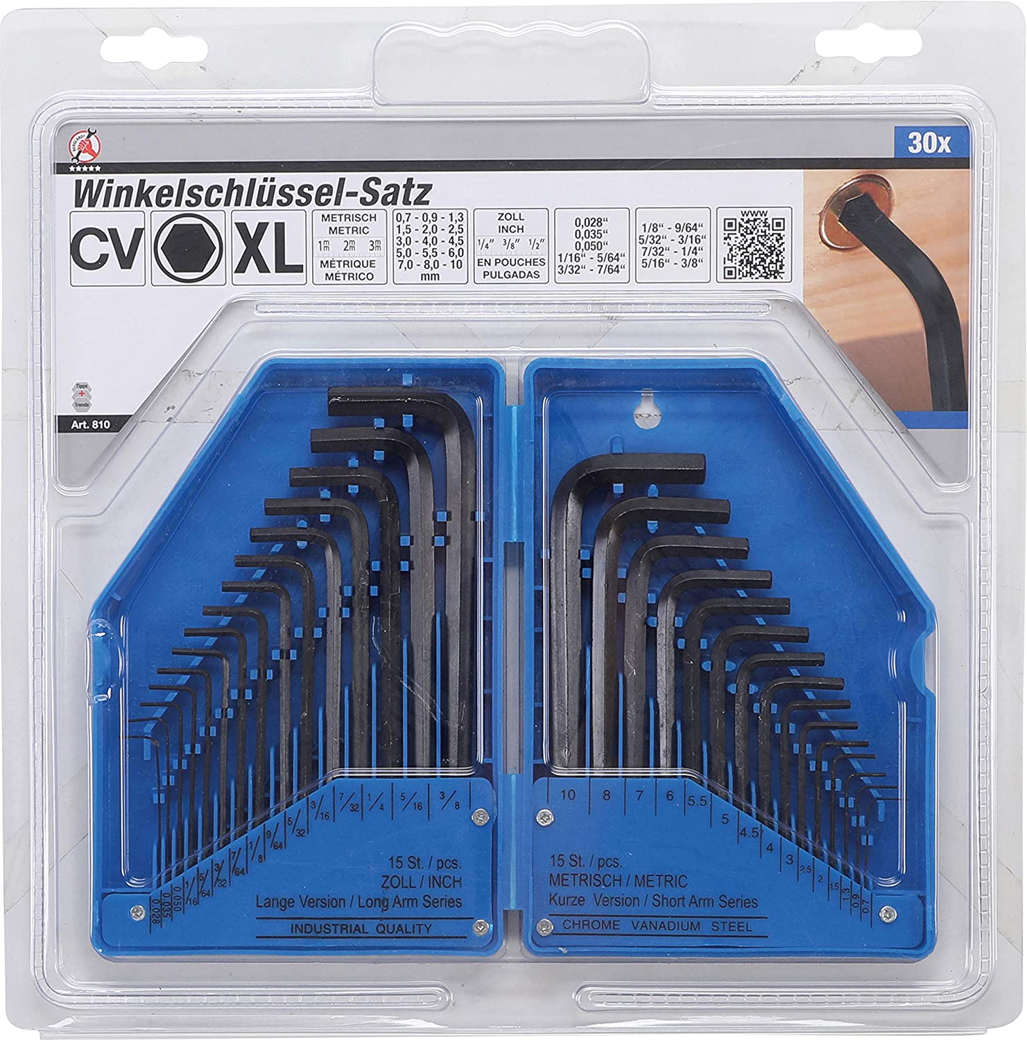 BGS Diy 810, Blue/Black/Silver, Size - Image 4