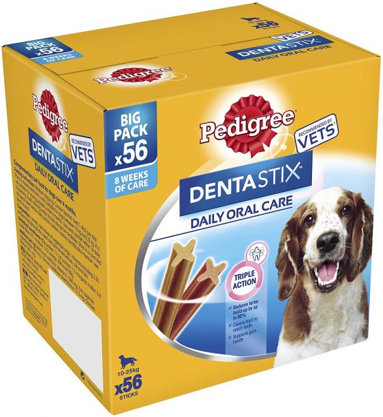 Pedigree Dentastix Daily Oral Care Medium Dog 56 Sticks, 1.44kg