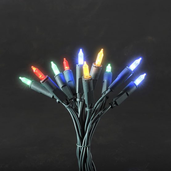 Konstsmide Next Generation 140 8 Programme Multi Function LED Traditional Style Christmas Fairy Lights Set / For Indoor Use (IP20) / 140 Multi Coloured Diodes / Green Cable String Lights,6310-520EE - Image 2