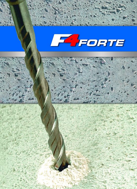 Alpen 84702200100 SDS-Plus Hammer Drill F4 forte Bits, Diameter 6 mm, L260/200 mm, 83700600100 - Image 2