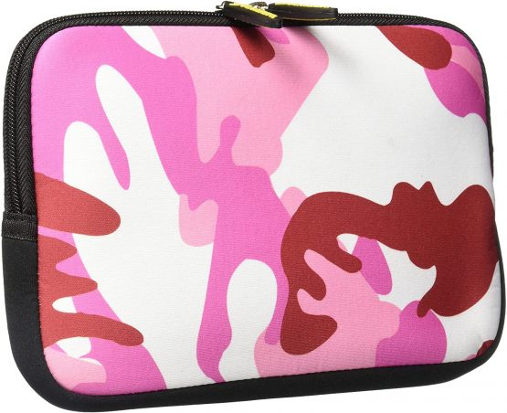 Amzer Pink Army Design Neoprene Soft Sleeve for Up to 7.75 inch Tablet - Image 2