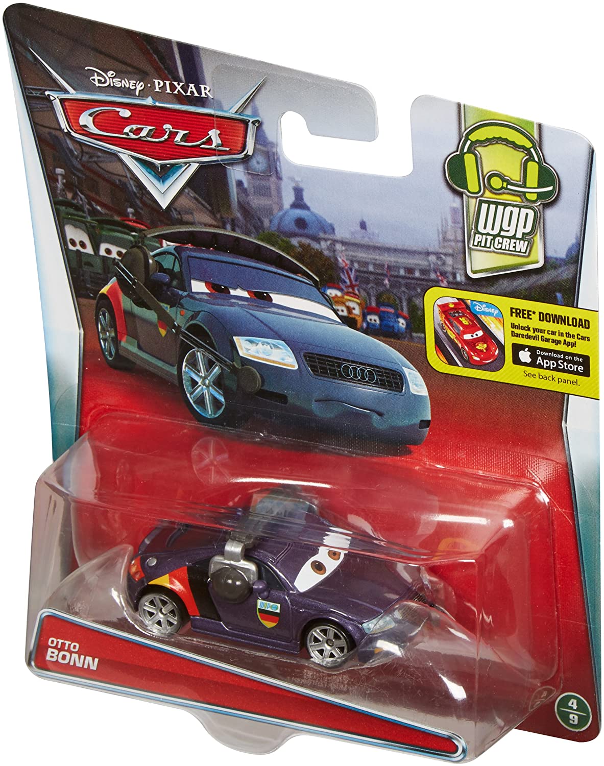 Disney Cars die-cast model car, scale: 1:55 - Model vehicles Otto Bonn - Image 3