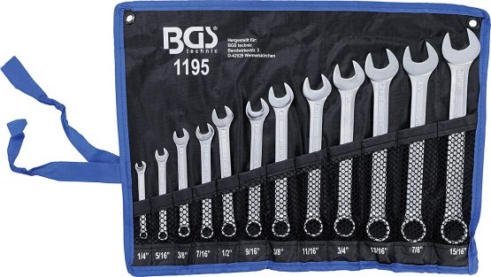 BGS 1195 | Combination Spanner Set | Inch Sizes | 1/4" - 15/16" | 12 pcs. - Image 3