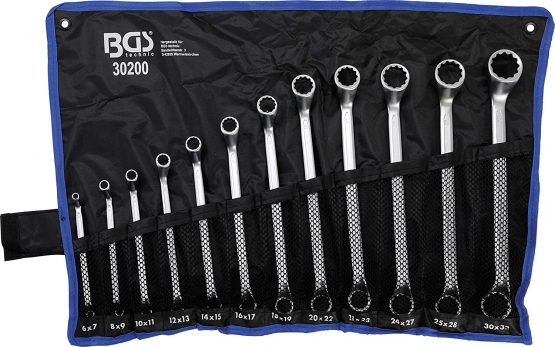 BGS 30200 | Double Ring Spanner Set | offset | 6 - 32 mm | 12 pcs. - Image 4