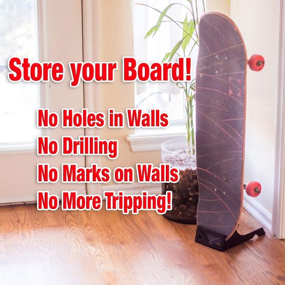 Origami Skateboard Stand and Display Portable Skate Rack - Image 4
