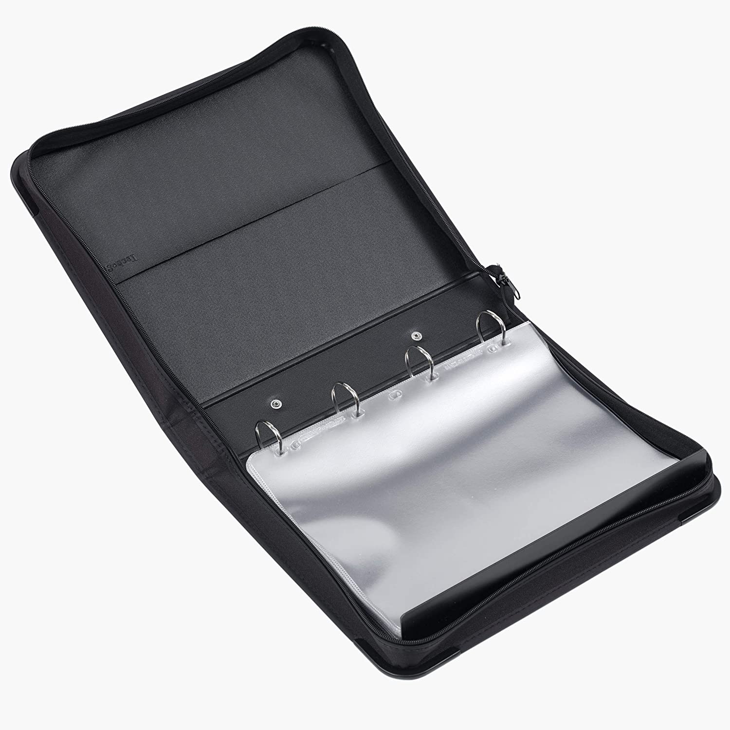 Techstyle Premium Portfolio Presentation Case, Art & Graphic Carrying Folder, Black, A4 Large Cap, Modern