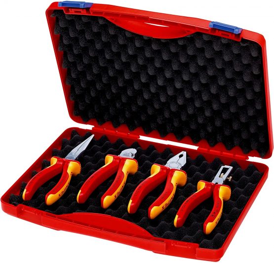 KNIPEX Tool Box "RED" Electric Set 1 00 20 15